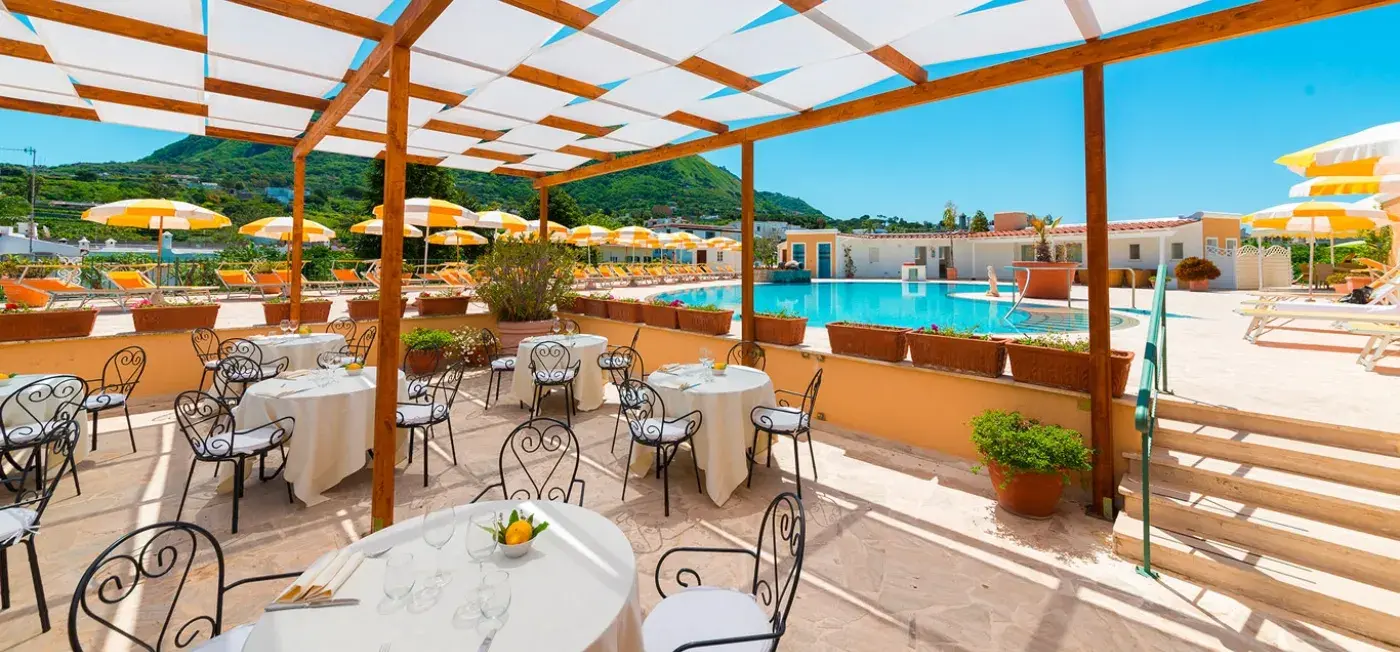Sitting area view of Parco Delle Agavi Hotel Ichia, Italy